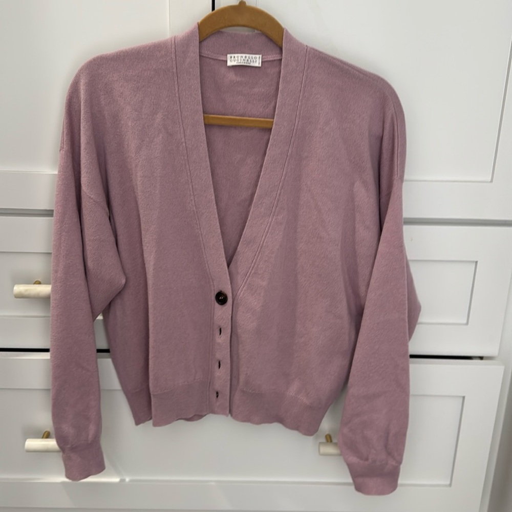 Brunello Cucinelli cashmere sweater. Size Medium.